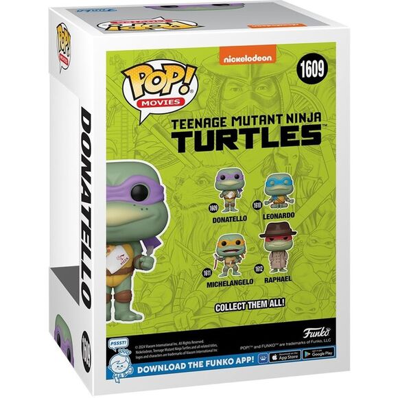 FUNKO POP! Movies: Teenage Mutant Ninja Turtles 1990 S2 - Donatello - Picture 3 of 4